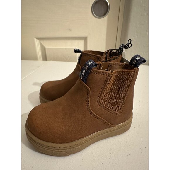 Cat and Jack Toddler Lucas Chelsea Boots size 5T NWT - Picture 4 of 7